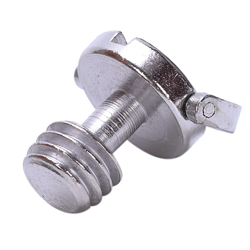 Longer Shaft D-ring Screw 3/8 inch Thread Camera Tripod Quick Release Plate Ballhead Fixing Screw Adapter