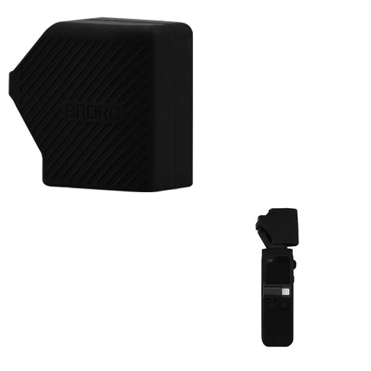 Lens Protective Cover Silicone Cap for DJI OSMO Pocket 2 - Black