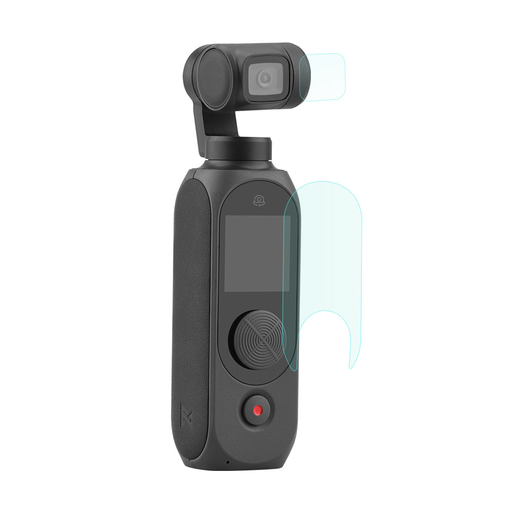 2 Set Camera Lens Protective Film for Fimi Palm 2 HD Tempered Glass Screen Protector