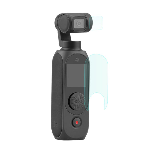 2 Set Camera Lens Protective Film for Fimi Palm 2 HD Tempered Glass Screen Protector