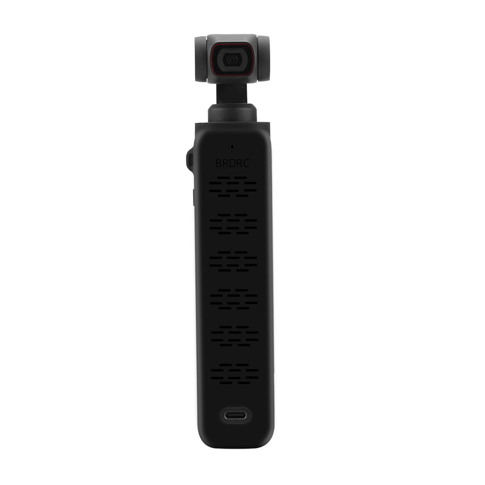 Body Protection Silicone Cover Case with Hand Strap for OSMO Pocket 2 - Black