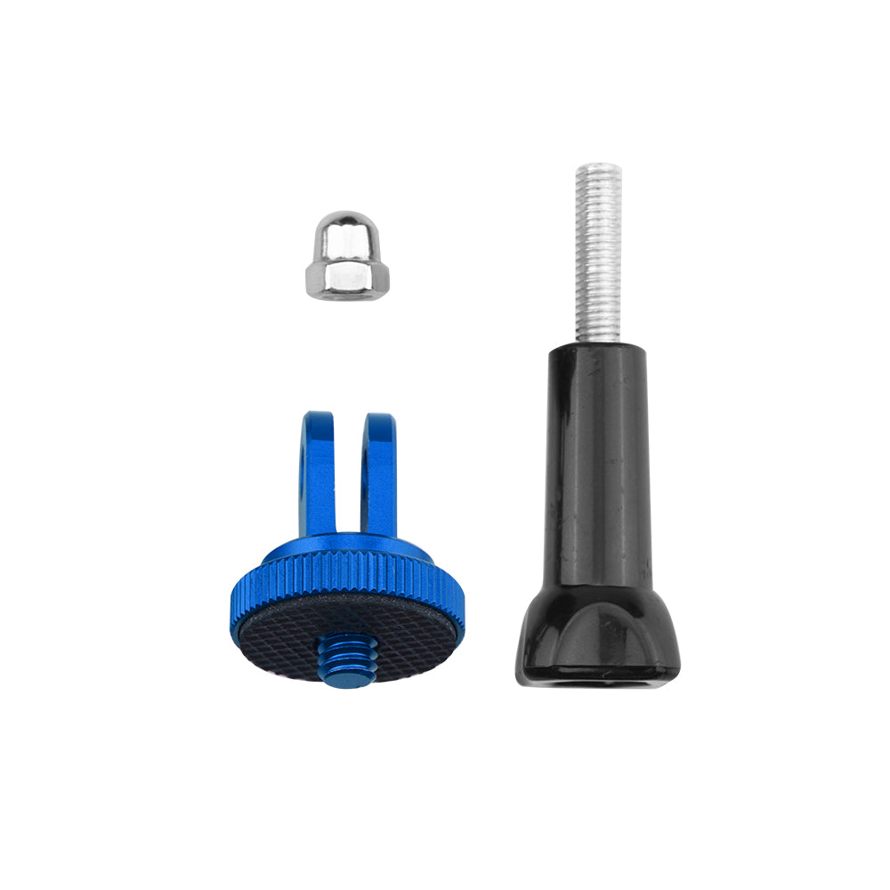 Uniqkart for Insta360 ONE X2/X Panoramic Camera Adapter Conversion Head + Long Screw - Blue