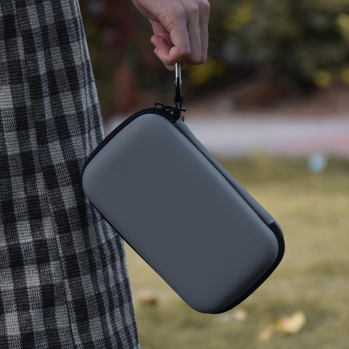 Portable Mini Carrying Case PU Leather Hard Shell Bag Storage Box for DJI Osmo Pocket 2 Camera Accessories