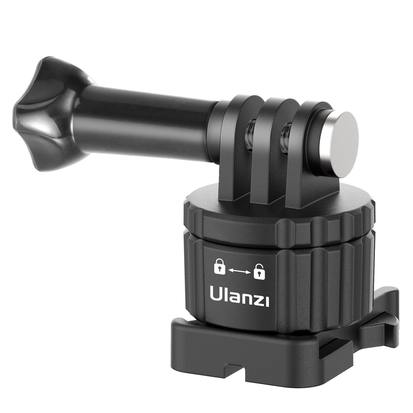 Uniqkart GO-QUICK Mini Tripod Monopod Selfie Stick with Magnetic Quick Release Adapter Mount Holder Base