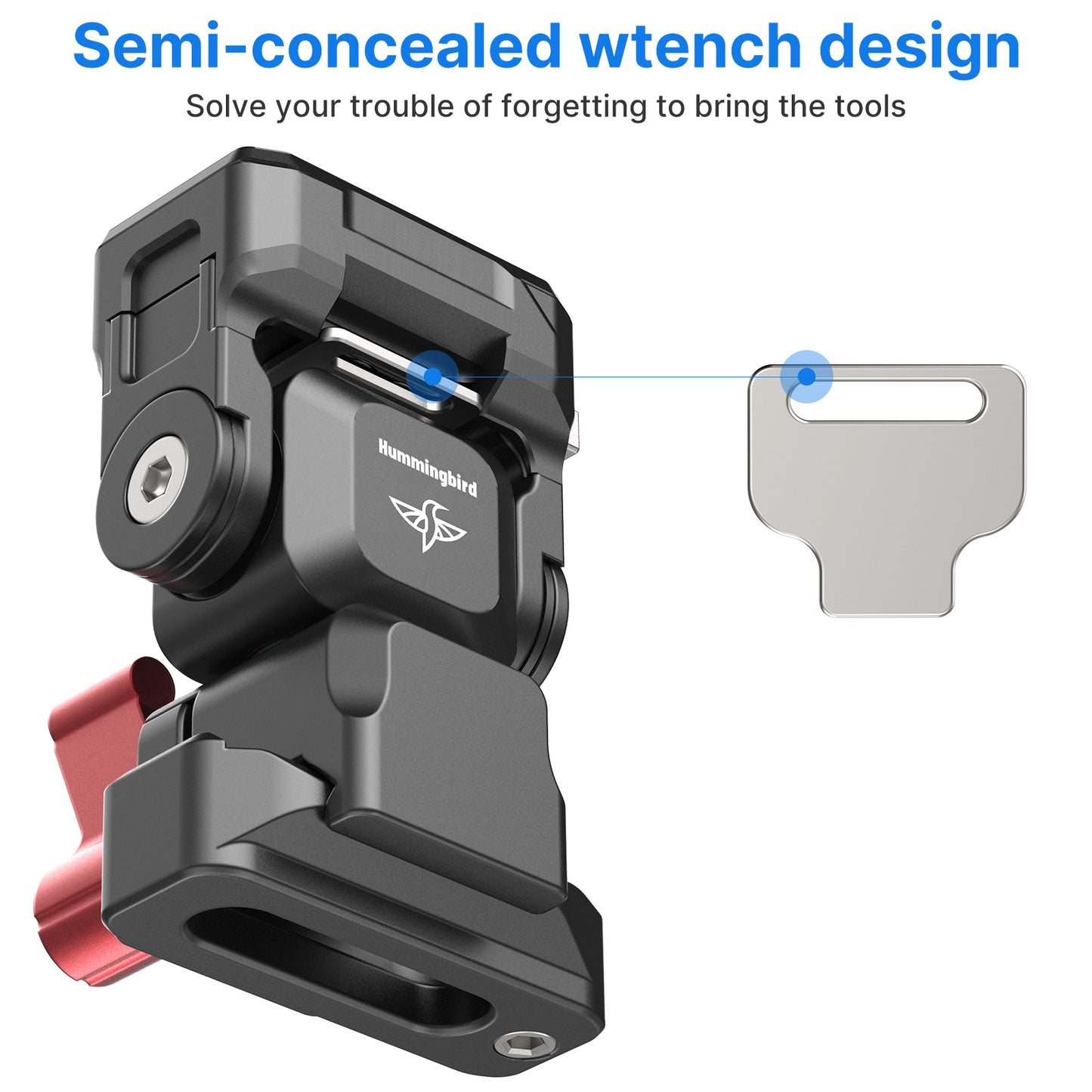 Uniqkart R082 Hummingbird Quick Release Mount Tripod Ballhead Quick Switch Release System Kit