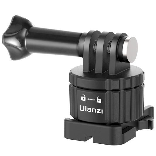 Uniqkart GP-11 Action Camera Quick Release Buckle Magnetic Adapter Sports Camera Buckle Mount for GoPro Hero 9/8/7