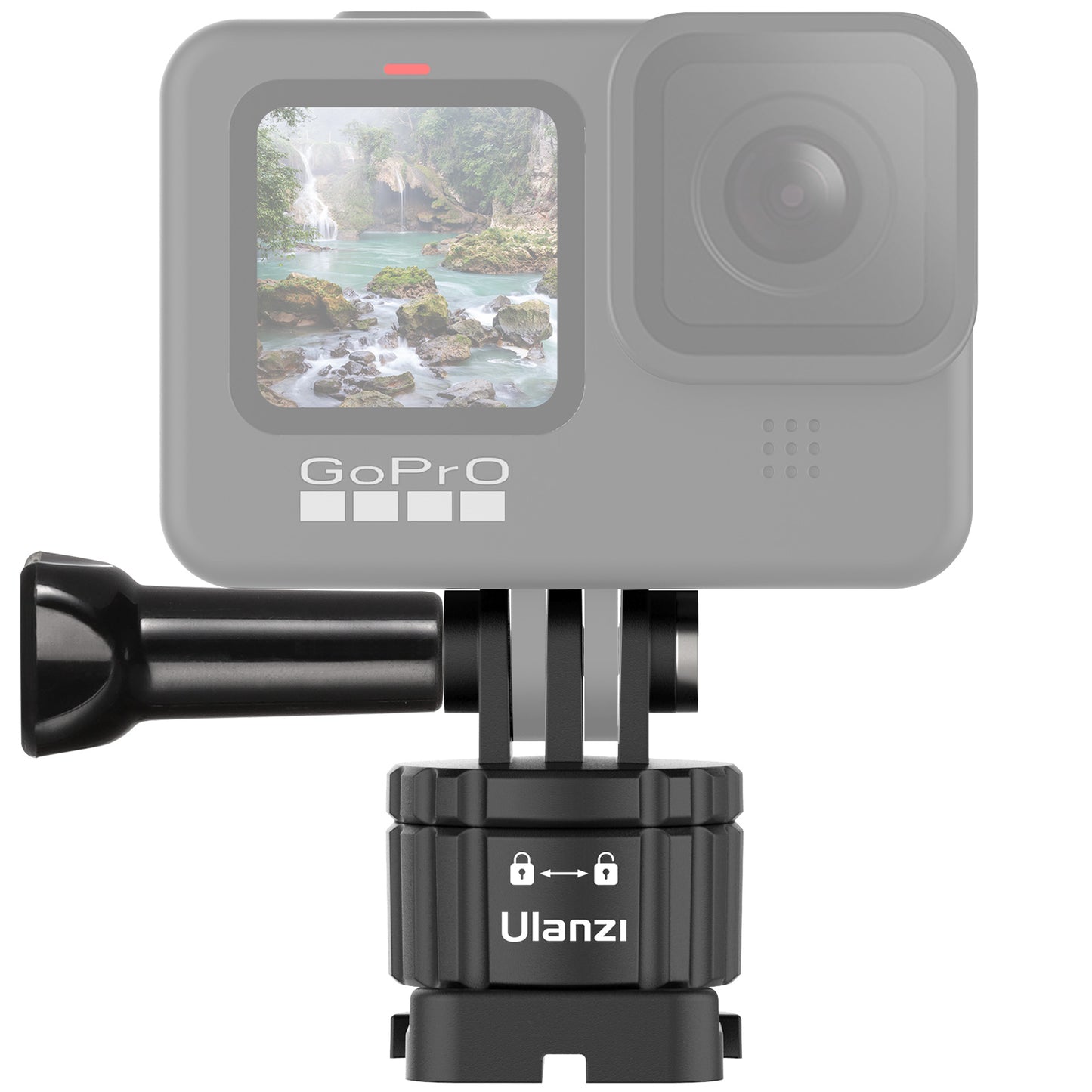 Uniqkart GP-11 Action Camera Quick Release Buckle Magnetic Adapter Sports Camera Buckle Mount for GoPro Hero 9/8/7