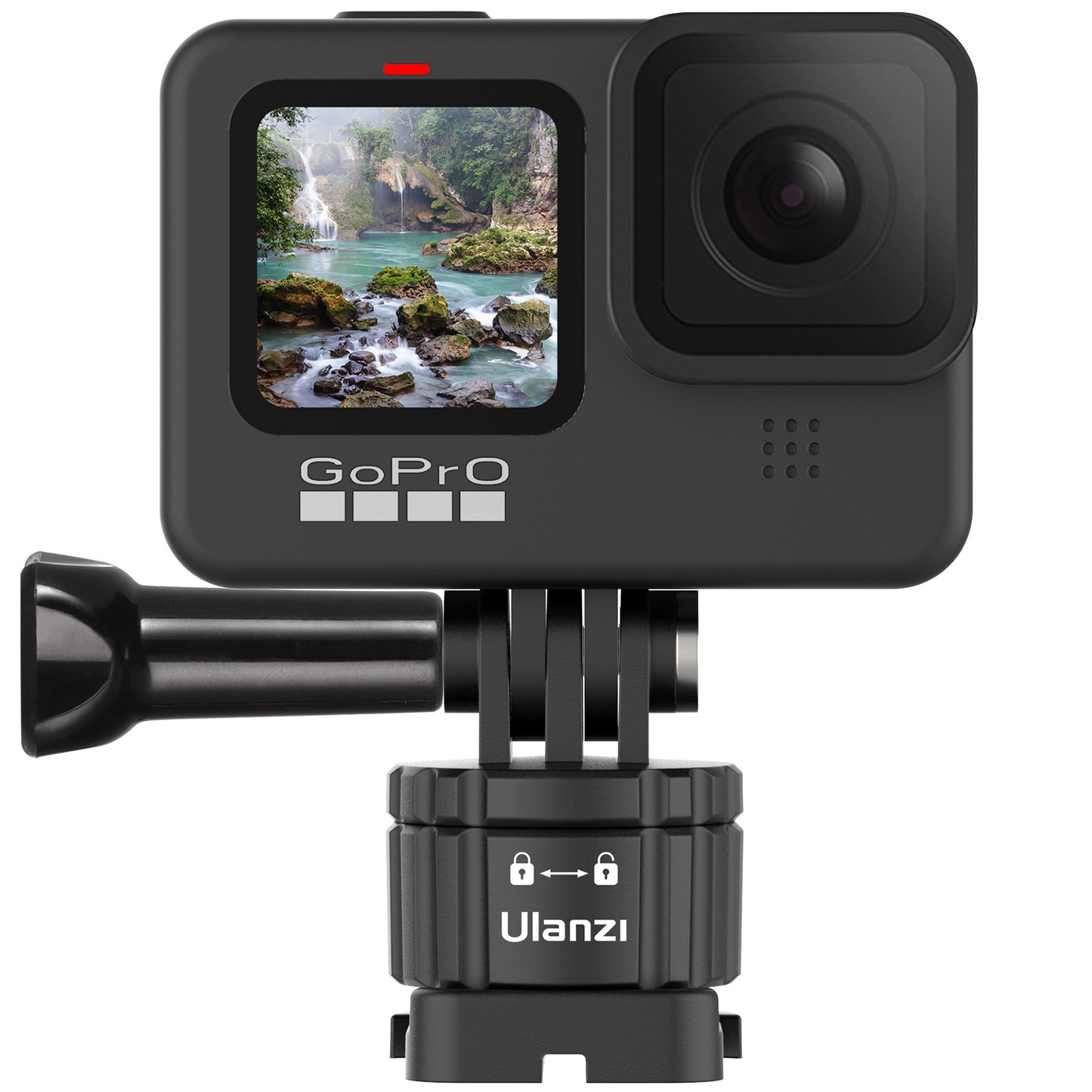 Uniqkart GP-11 Action Camera Quick Release Buckle Magnetic Adapter Sports Camera Buckle Mount for GoPro Hero 9/8/7