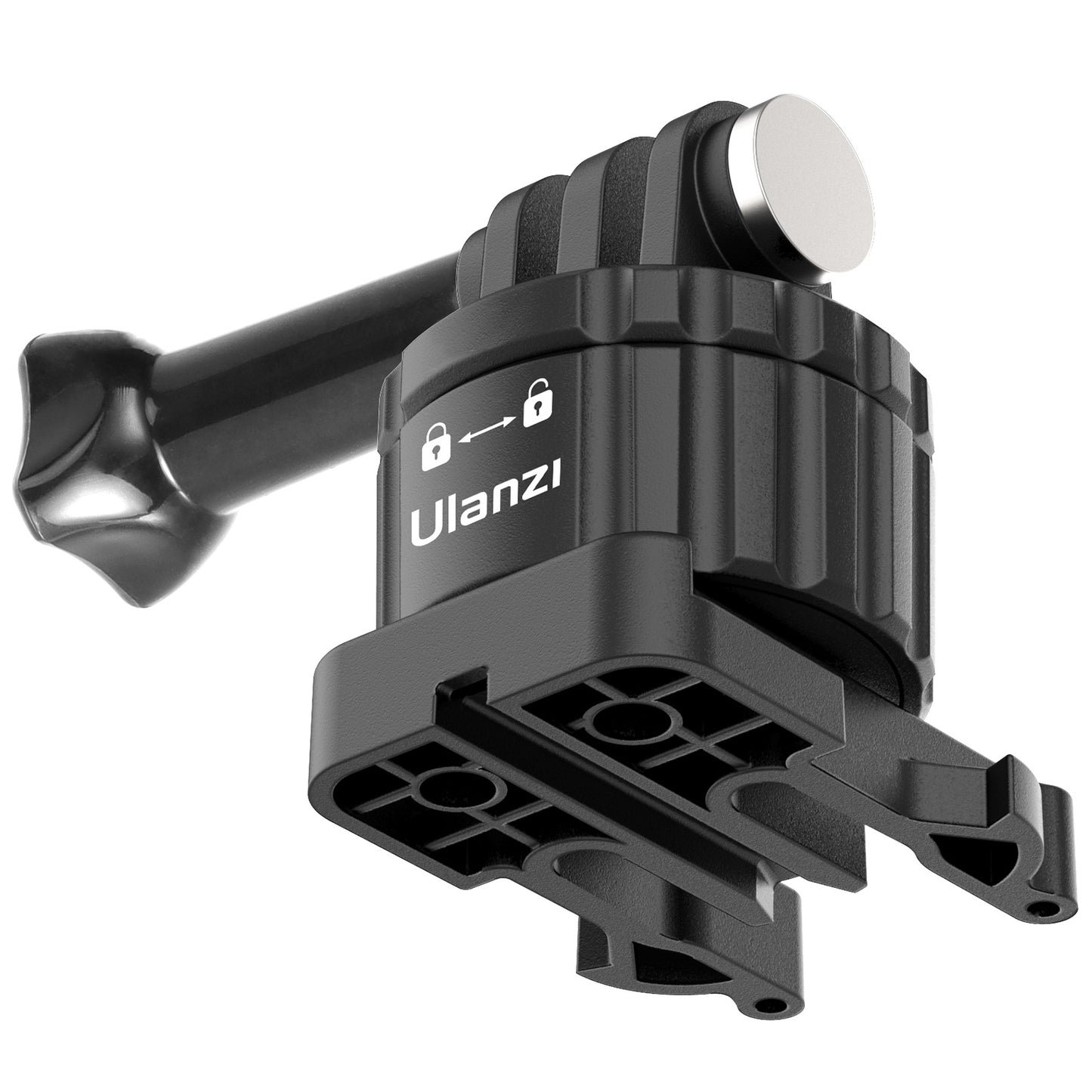 Uniqkart GP-11 Action Camera Quick Release Buckle Magnetic Adapter Sports Camera Buckle Mount for GoPro Hero 9/8/7