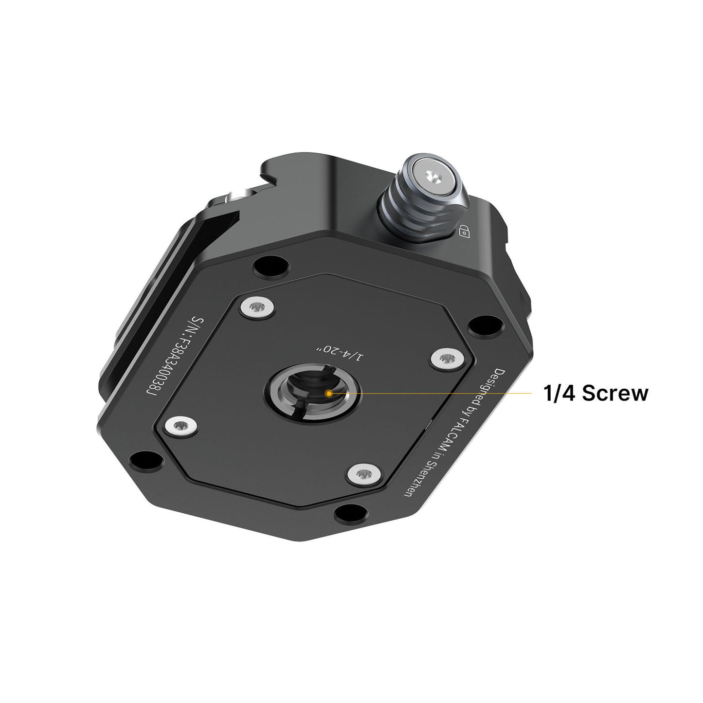 FALCAM 2270 F38 1/4 &amp; 3/8 Quick Release Base Mount for Arca Swiss Plate Tripod Mount
