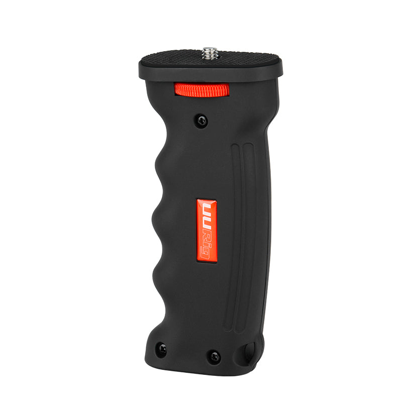 Uniqkart R003 for Gopro Action Camera DSLR SLR Camera Smartphone Stabilizer 1/4 Screw Vlog Handle Anti-Shock Hand Grip