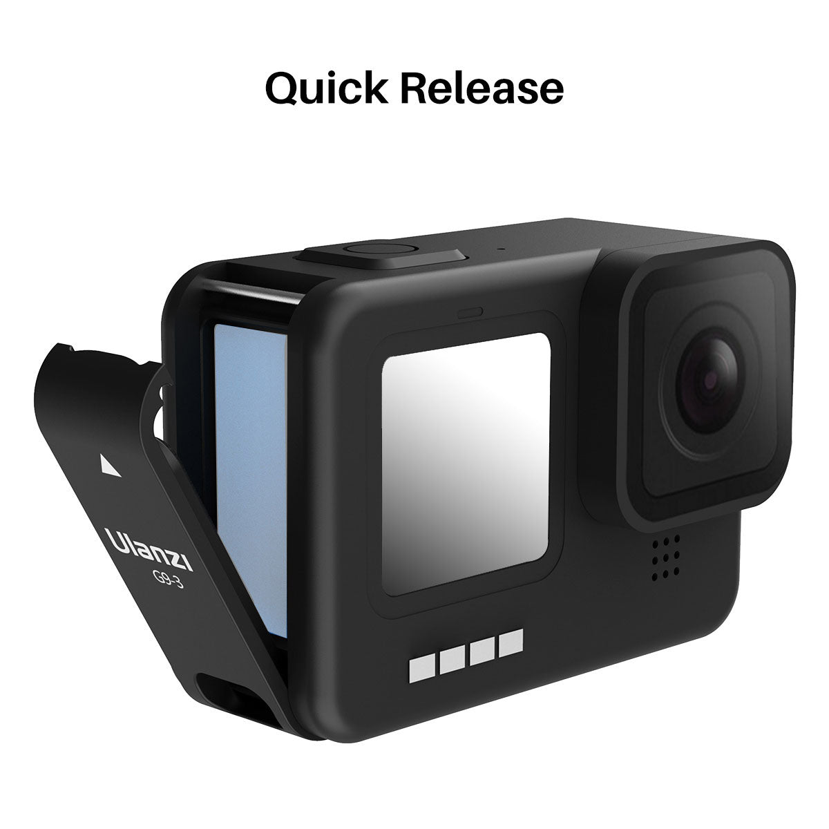 ULANZI G9-3 Plastic Battery Cover with Type-C Charging Port for GoPro Hero 9