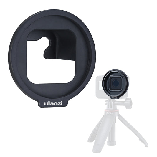 Uniqkart G8-6 52mm Filter Adapter Ring Mounting Bracket Holder for GoPro Hero 8 Action Camera