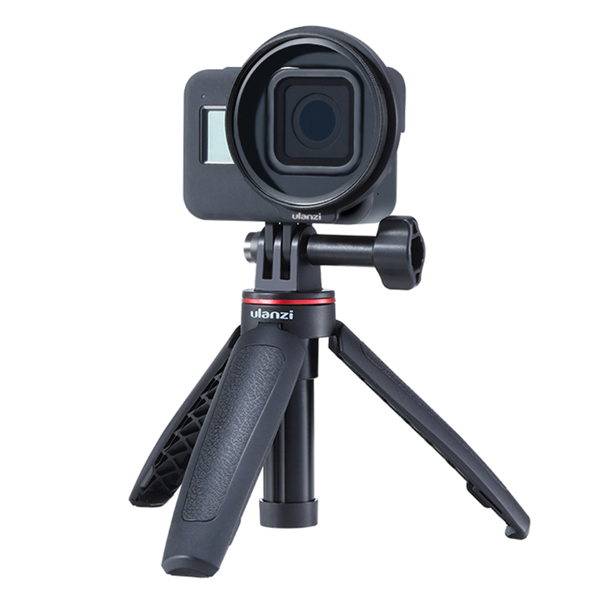Uniqkart G8-6 52mm Filter Adapter Ring Mounting Bracket Holder for GoPro Hero 8 Action Camera