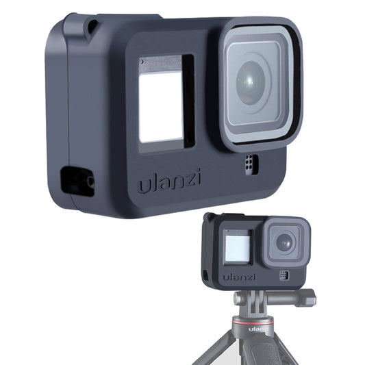 ULANZI G8-3 Soft Silicone Case Protective Cover Lens Cap with Lanyard for GoPro Hero 8 Black Action Camera