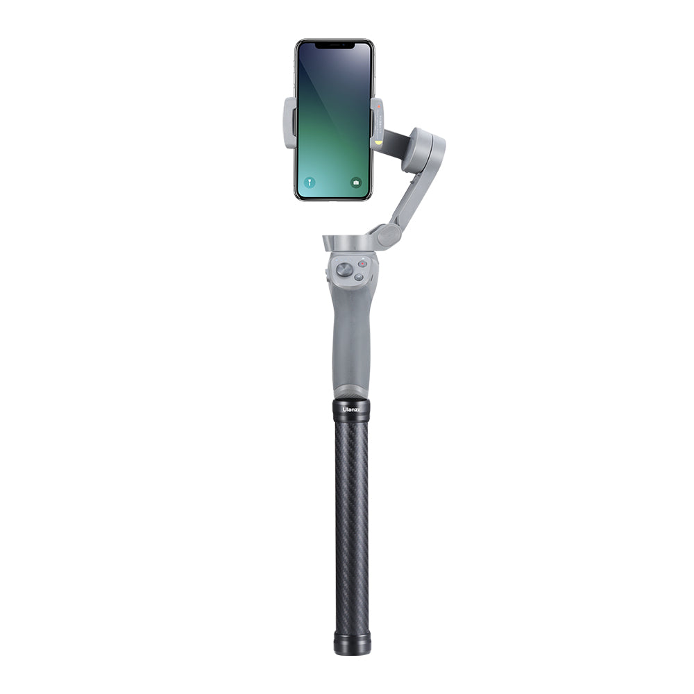 Uniqkart R040 Carbon Fiber Extend Pole Stick Handgrip Monopod Pole - 236mm/Long