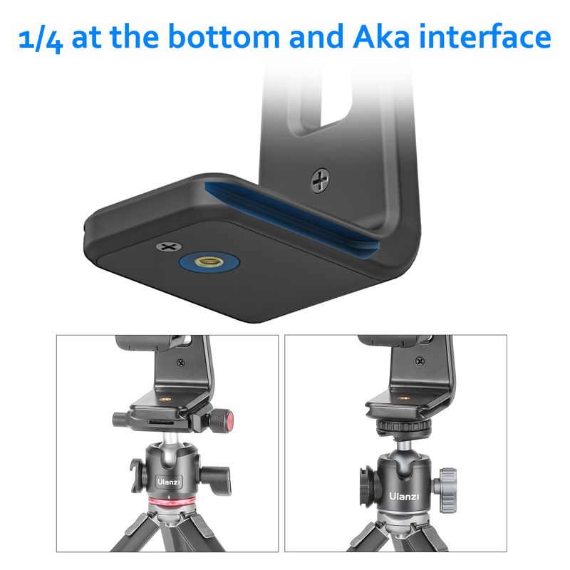 ULNAZI ST-20 Plastic Adjustable Tablets Stand 360-degree Rotatable Cell Phone Holder