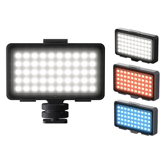 Uniqkart TE-BGD-002 Vlog Fill Light LED Mini Video Lighting for GoPro Hero Insta360 Smartphone
