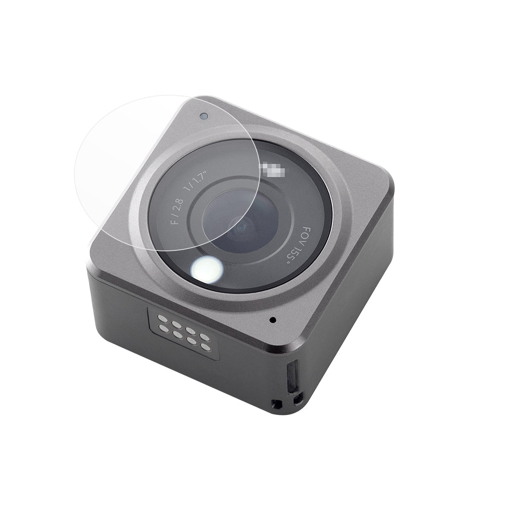 [Power Version] 1 Set EWB9033_1 Camera Lens Protective Film for DJI Action 2 HD Tempered Glass Screen Protector Sports Camera Accessories