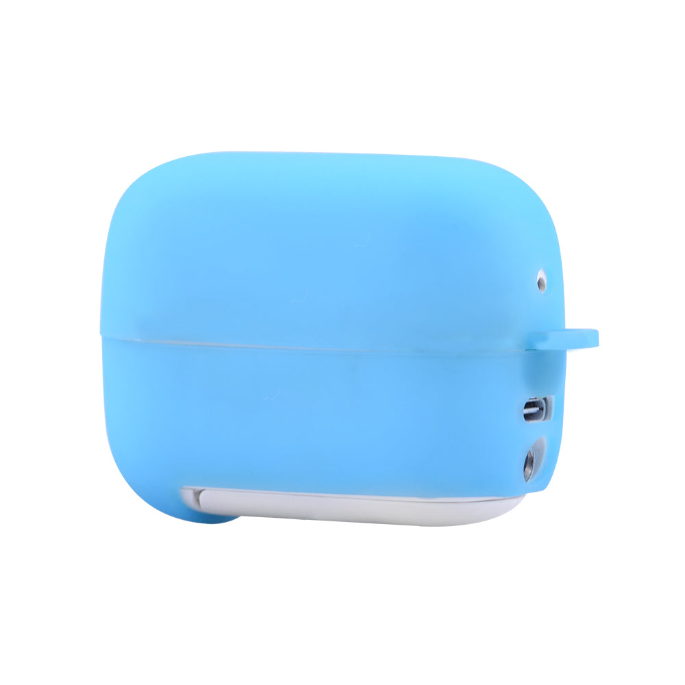 EWB8896 Sports Camera Silicone Protective Cover Case + Battery Compartment Cover for Insta360 GO2 - Blue