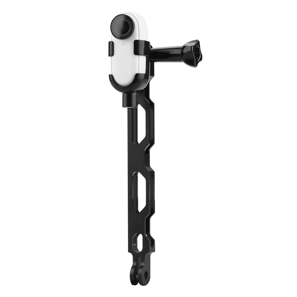 EWB8775+EWB7922 Shooting Expansion Adapter Long Screw and Extension Arm Accessories Set for Insta360 GO 2 Camera