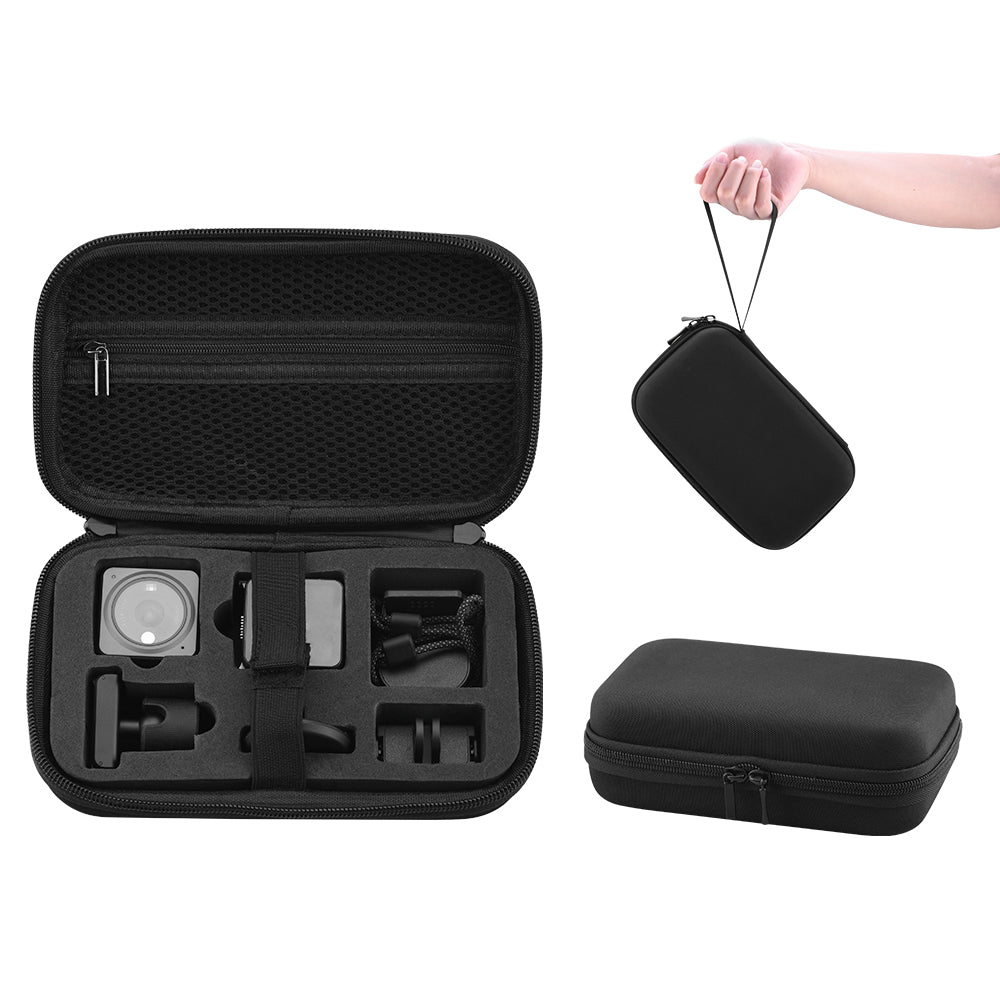 EWB9036 Nylon Storage Bag Travel Carrying Pouch Handbag for DJI Action 2 Camera