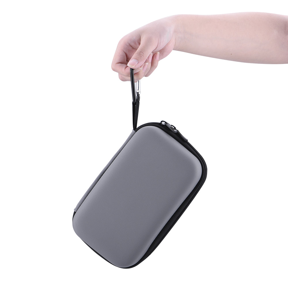 EWB9037 Portable Bag Storage Box Carrying Case for DJI Action 2 Dual-Screen Combo/Power Combo