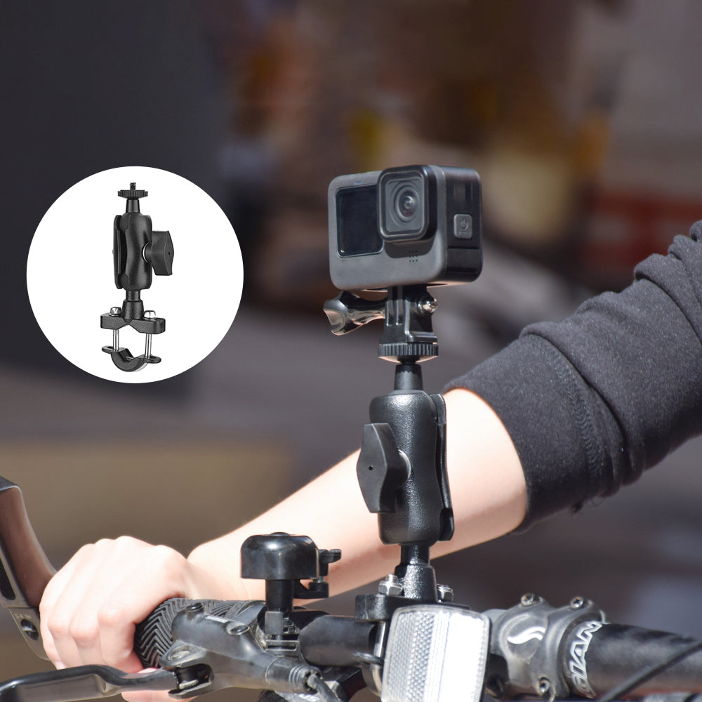EWB8593 Bike Phone Mount Holder Handlebar Cell Phone Clamp for DJI OSMO Action / GoPro HERO10/9/8/7/6/5