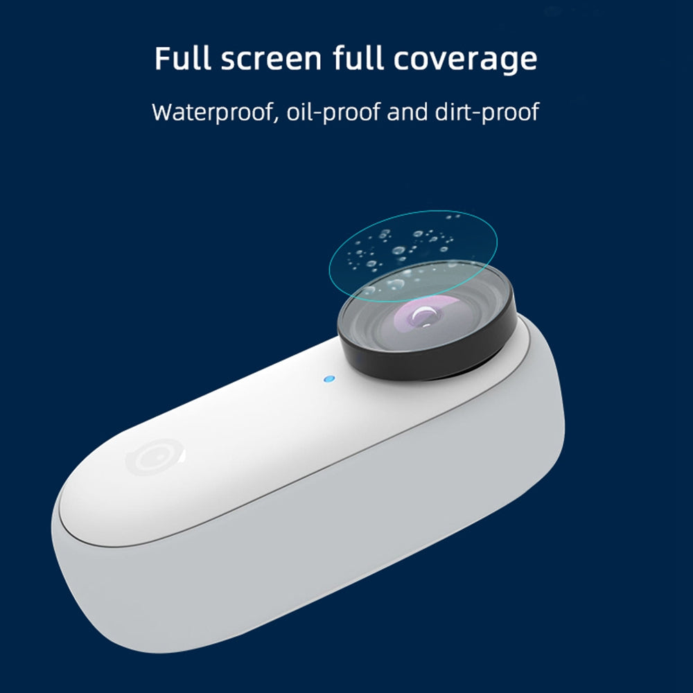 EWB8573_2 Transparent Tempered Glass Camera Lens Screen Protector for Insta360 GO 2