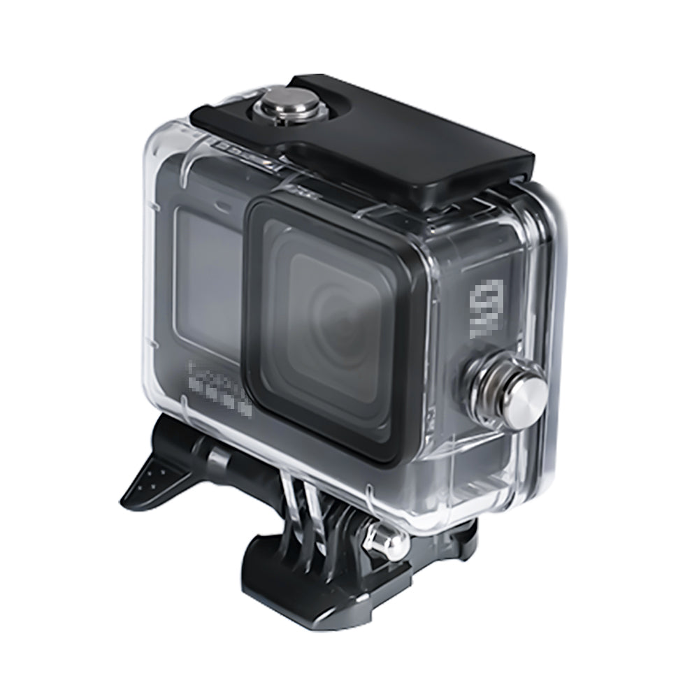 EWB8172 45 Meters Underwater Diving Waterproof Case Protective Cover Housing for GoPro Hero9 Sports Action Camera
