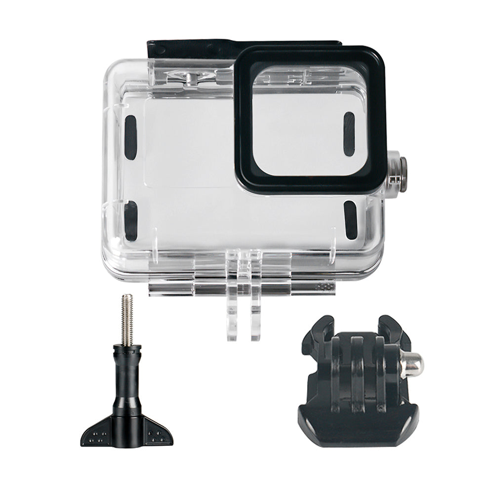 EWB8172 45 Meters Underwater Diving Waterproof Case Protective Cover Housing for GoPro Hero9 Sports Action Camera