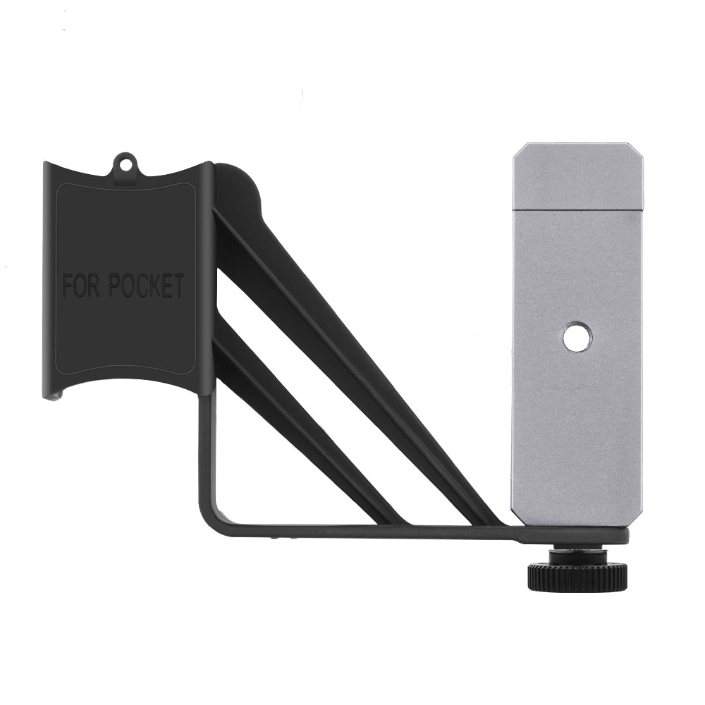 ZZCP5003 ZZCP5004 Handheld Phone Holder Gimbal Stand Tripod Mount with 1/4 Screw for DJI OSMO Pocket 2 - Silver