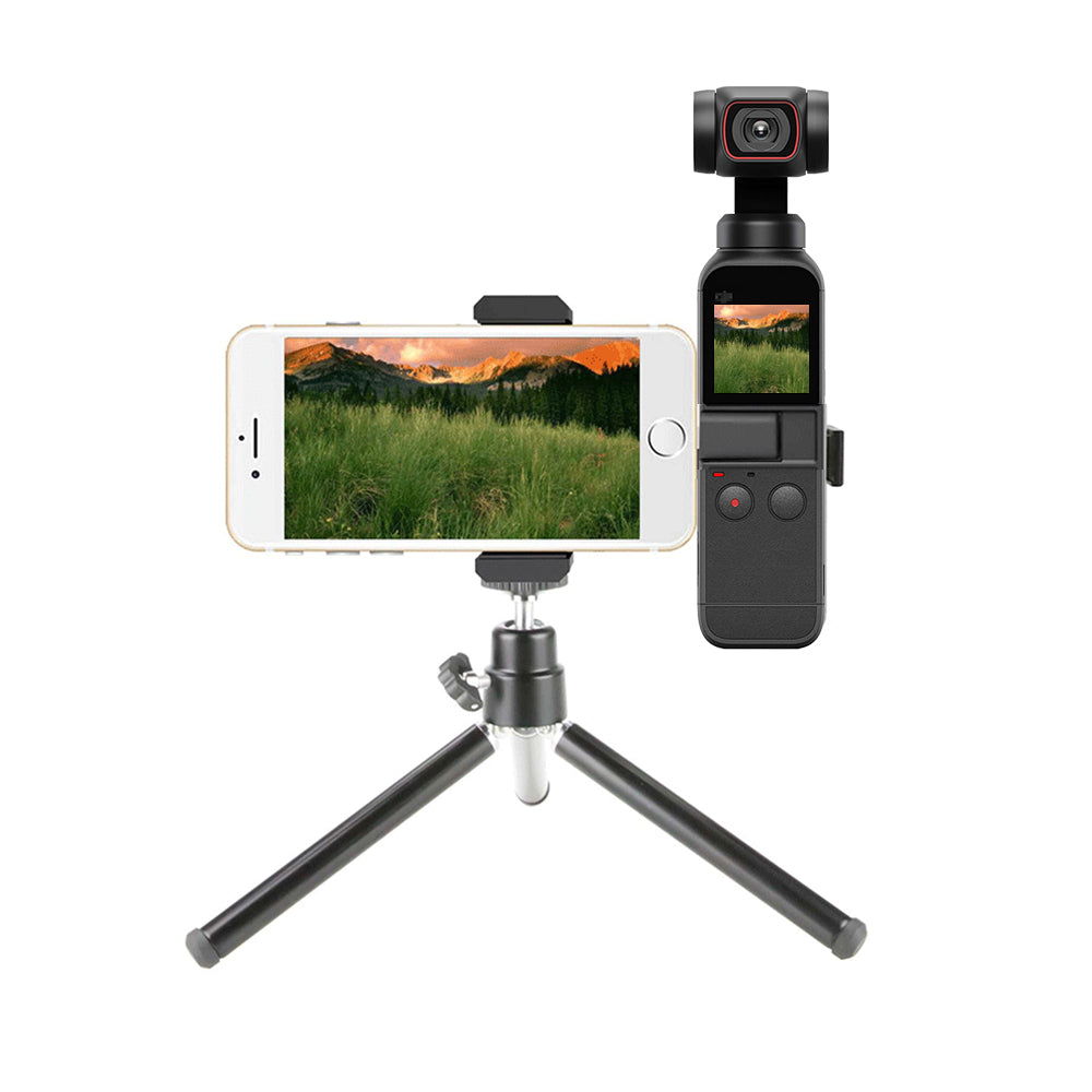 max3075 Multi-function Phone Holder Aluminum Lightweight Tripod for DJI Osmo Pocket 2