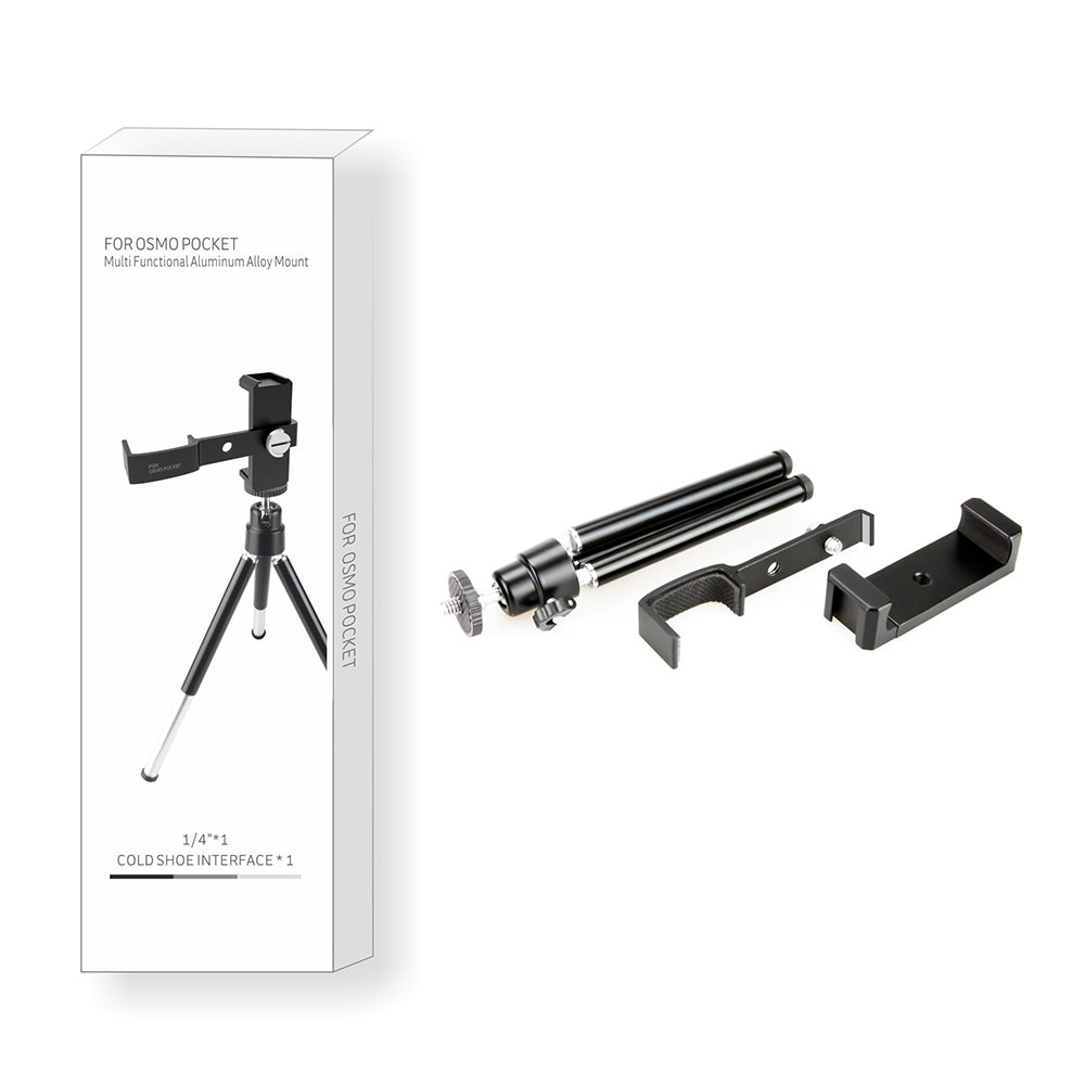 max3075 Multi-function Phone Holder Aluminum Lightweight Tripod for DJI Osmo Pocket 2