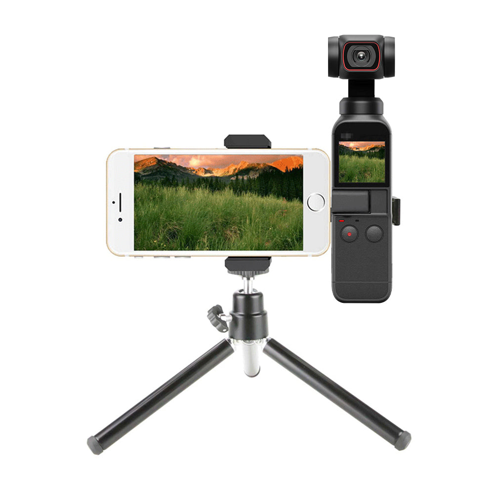 ZZCP5026 Phone Clamp Aluminum Alloy Adjustable Fixing Clip for DJI Osmo Pocket 2