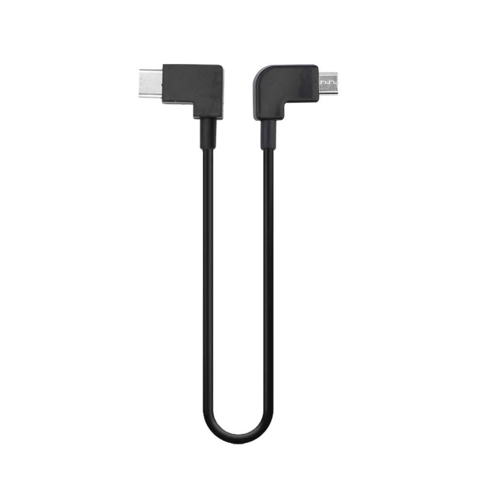 30cm Data Transfer Line Cable for DJI Osmo Pocket 2 Camera Direct Connection to Mobile Phone - Type-C to Micro USB