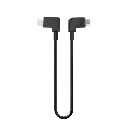 30cm Data Transfer Line Cable for DJI Osmo Pocket 2 Camera Direct Connection to Mobile Phone - Type-C to Micro USB