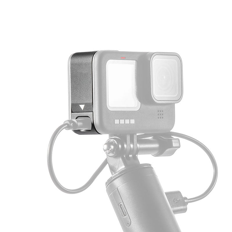 Uniqkart Dustproof Wear-resistant Aluminum Alloy Battery Cover Door Camera Side Battery Cover for GoPro Hero 9/10