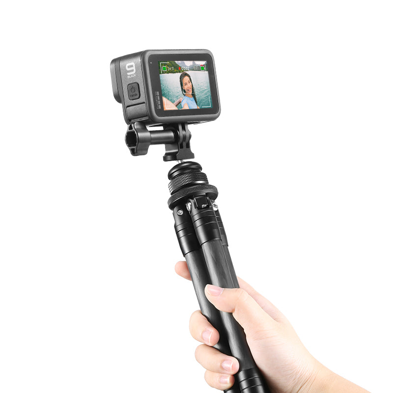 Uniqkart Cold Shoe Base Mount 360 Degrees Adjustable Adapter for GoPro Sports Camera