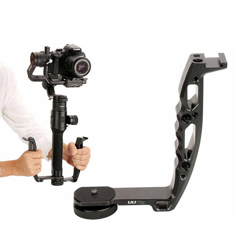 Uniqkart DH03 L Bracket Stand Handle Grip Gimbal Accessory for Zhiyun/DJI Stabilizer