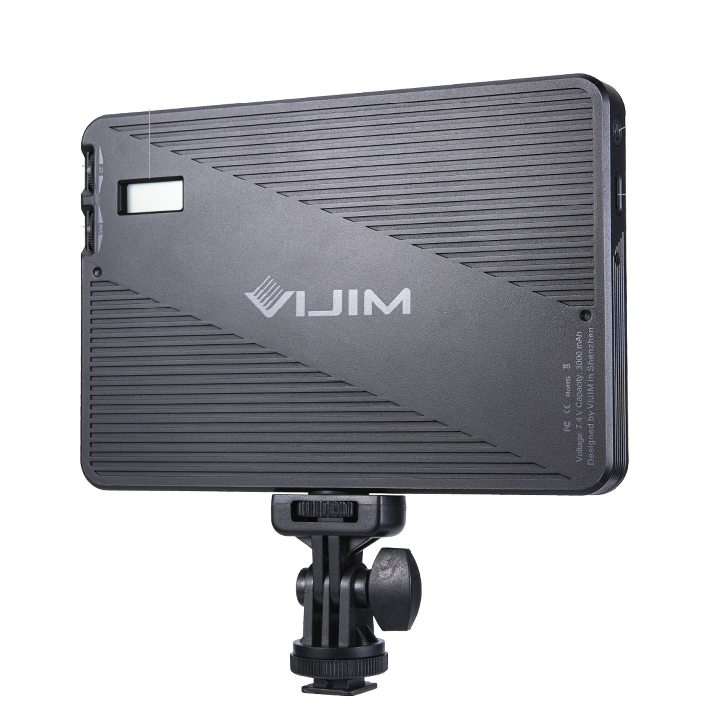 Uniqkart VIJIM VL108 LED Photography Light 3200K-5500K Dimmable Panel Lamp Video Vlog Fill Light