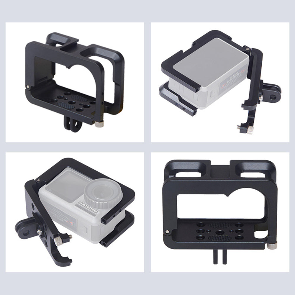 POYINCO PY-021 Aluminum Alloy Housing Hollow Frame Case Housing Shell for DJI Osmo Action