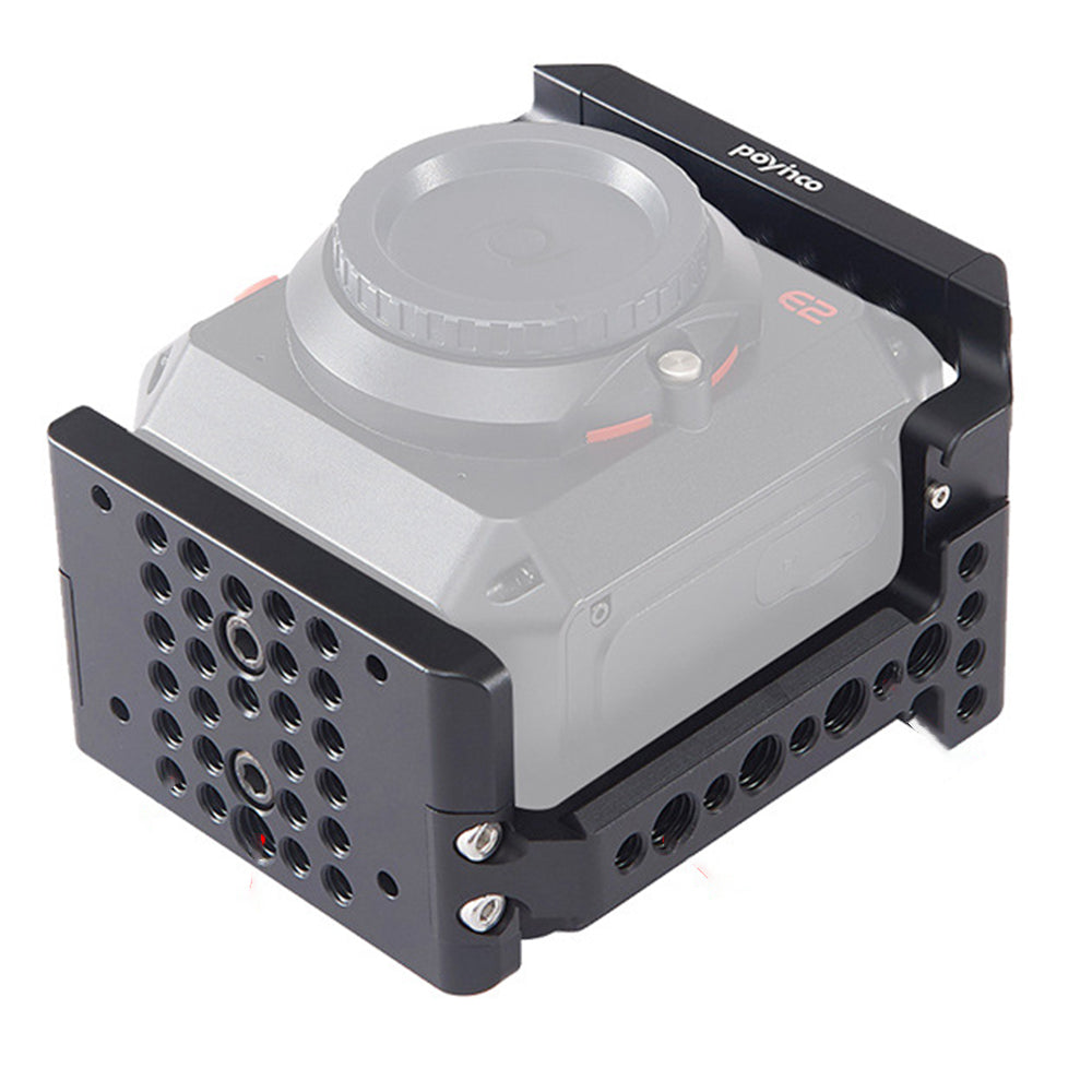 Uniqkart PY-038 for Z CAM E2 Camera Protective Cage Expansion Frame Outdoor Photography Accessory