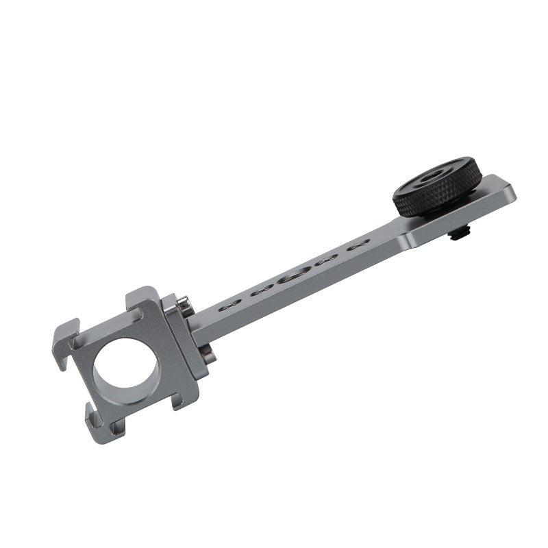 Uniqkart JN-031 Three-Head Cold Shoe Mount Bracket Aluminum Alloy Camera Expansion Base