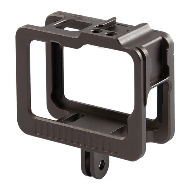 Uniqkart JN-003 for GoPro Hero 9/10 Action Camera Cage Aluminum Alloy Protective Frame Case
