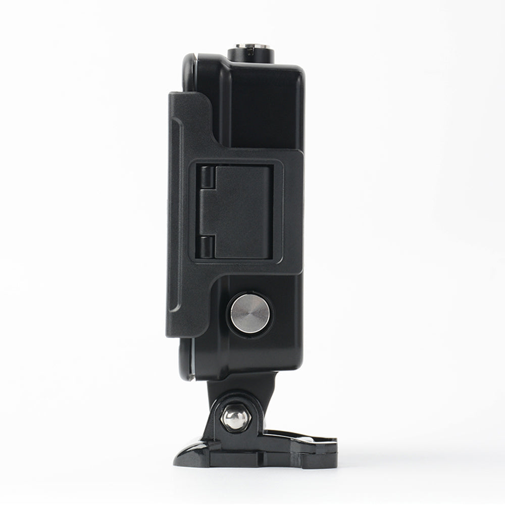 EWB9125 60 Meters Diving Case Camera Waterproof Frame Shell for DJI Action 2 - Black