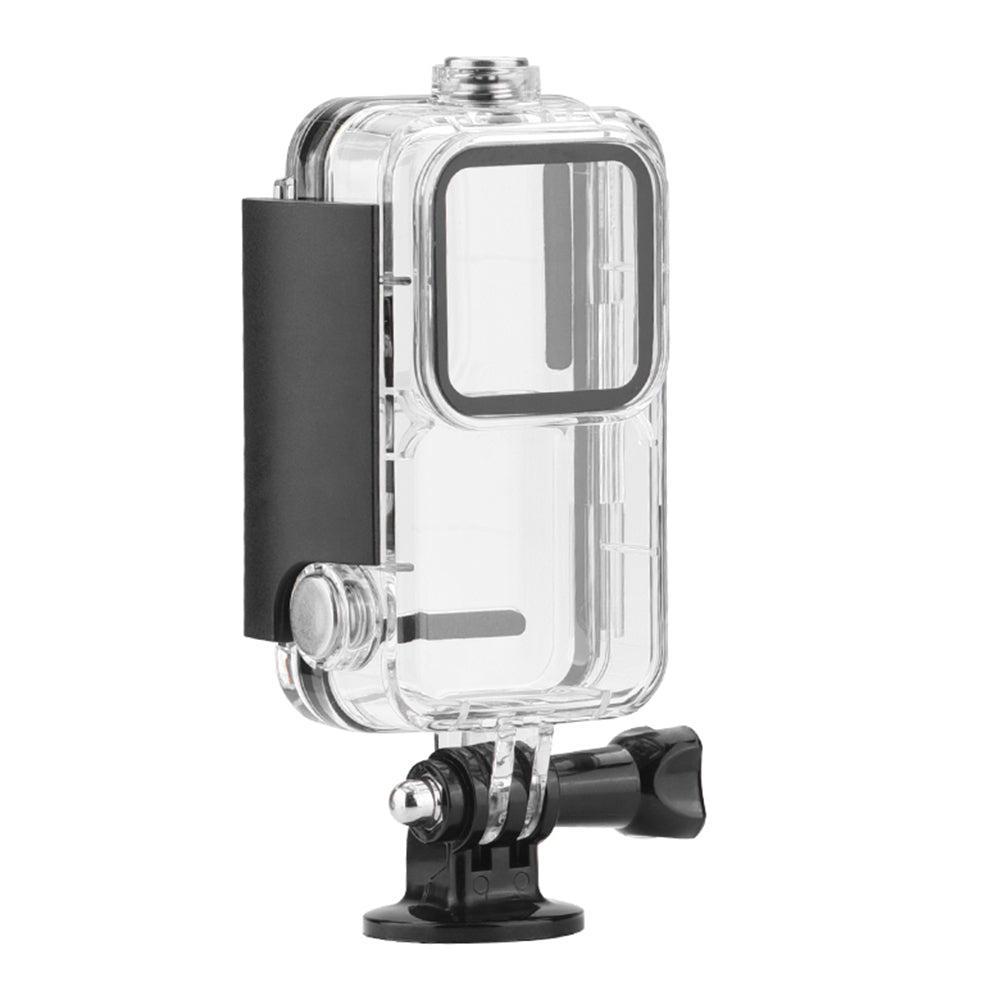 EWB9103 60 Meters Diving Case Waterproof Protective Frame Shell for DJI Action 2 Panoramic Camera - Transparent