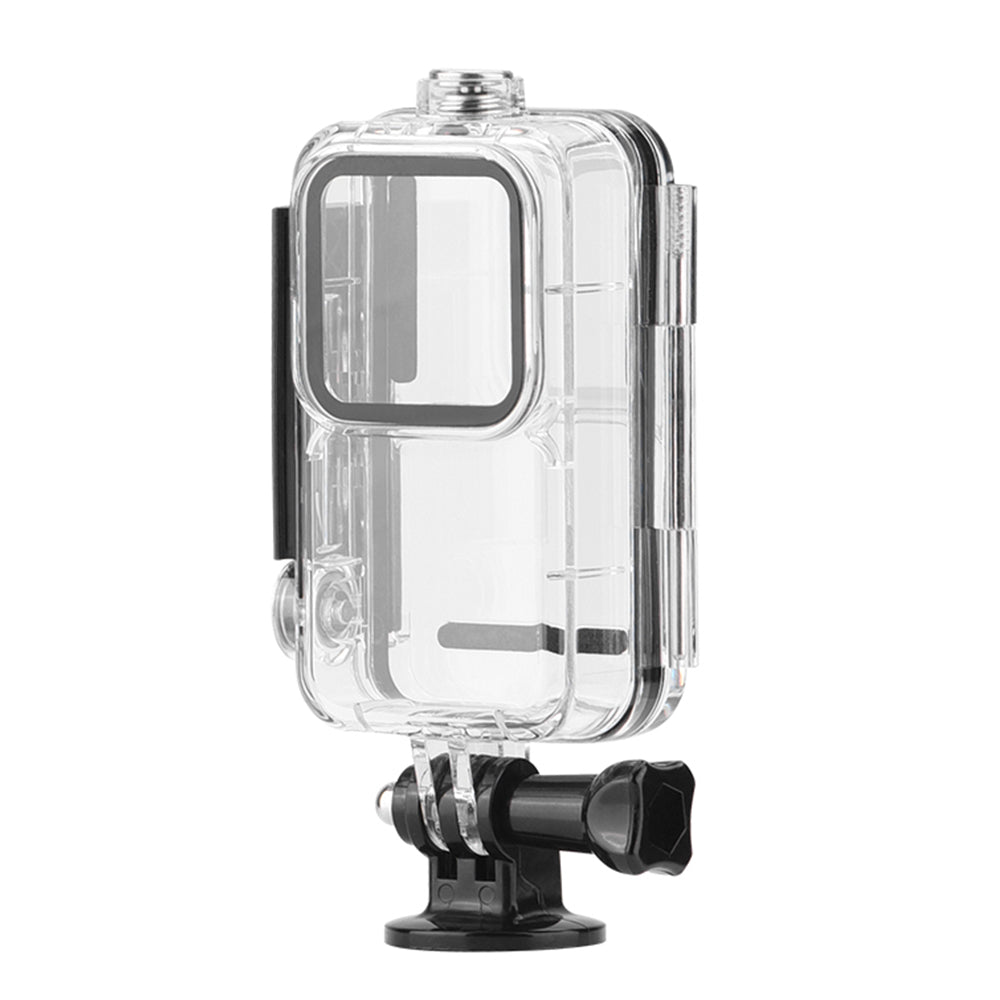 EWB9103 60 Meters Diving Case Waterproof Protective Frame Shell for DJI Action 2 Panoramic Camera - Transparent