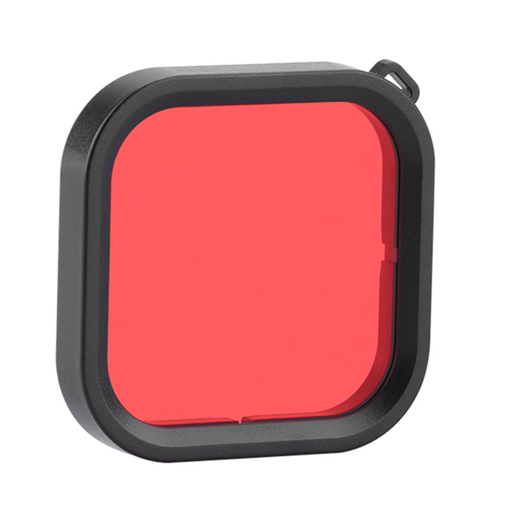 EWB9104 Camera Lens Filter for DJI Action 2 Waterproof Diving Case Accessories - Red