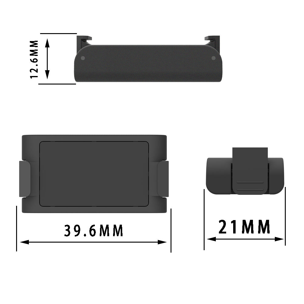 EWB9071 For DJI Action 2 Magnetic Adapter with 1/4 Interface Sports Camera Accessories